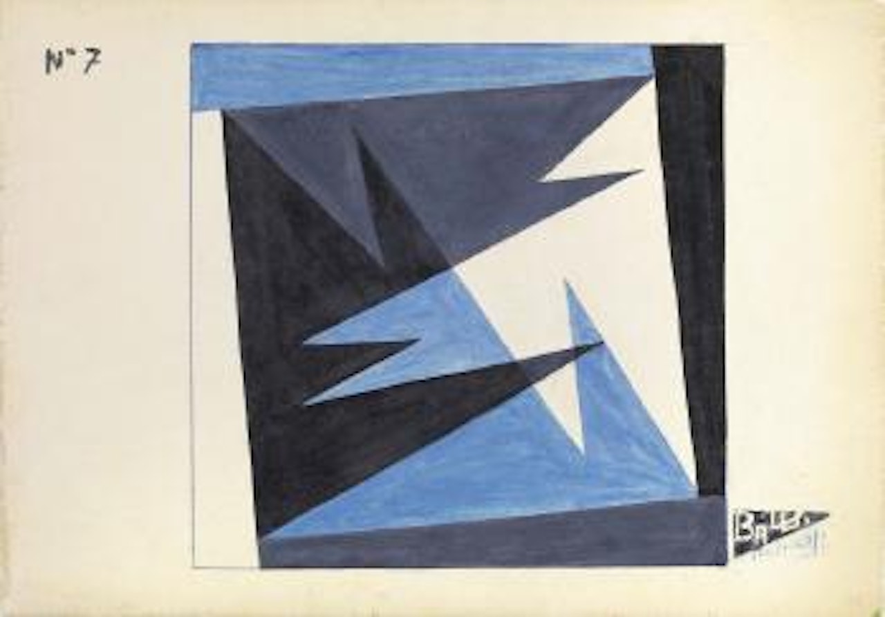 Linee spaziali by Giacomo Balla