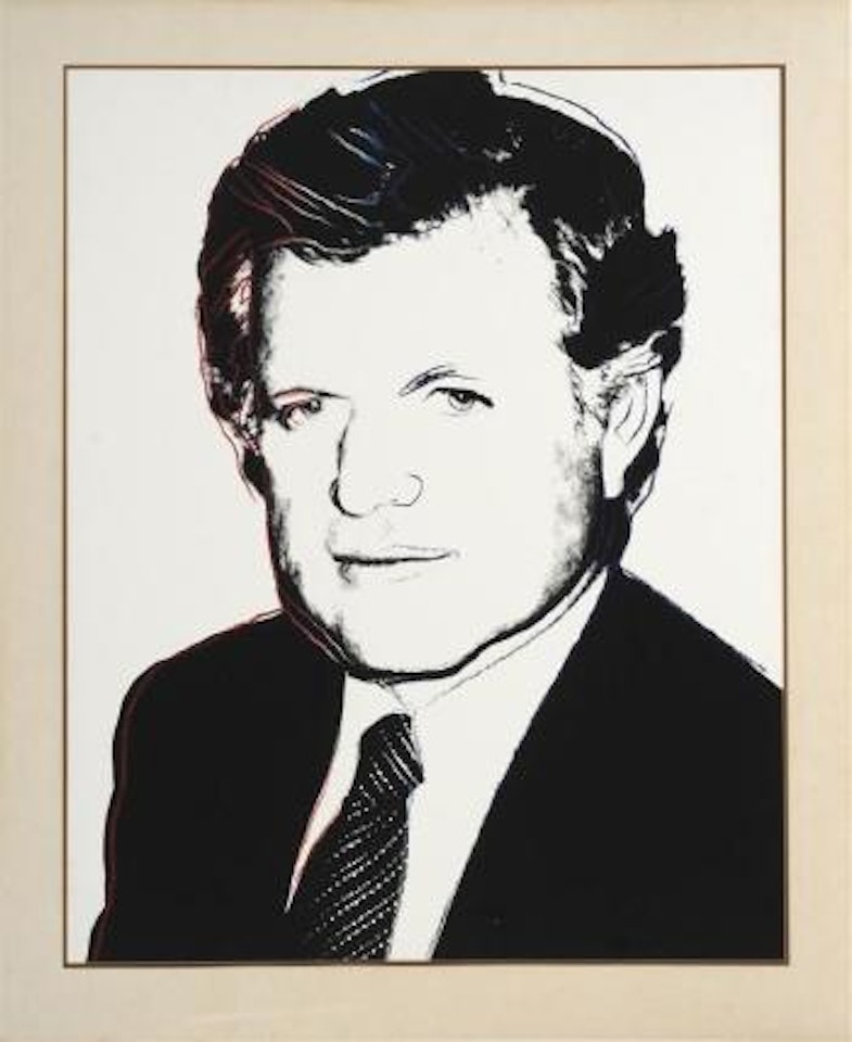 Edward Kennedy 1980 (F. & S. II.240) by Andy Warhol