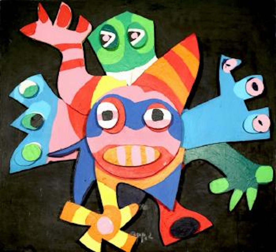 Wizard; Circus Series by Karel Appel