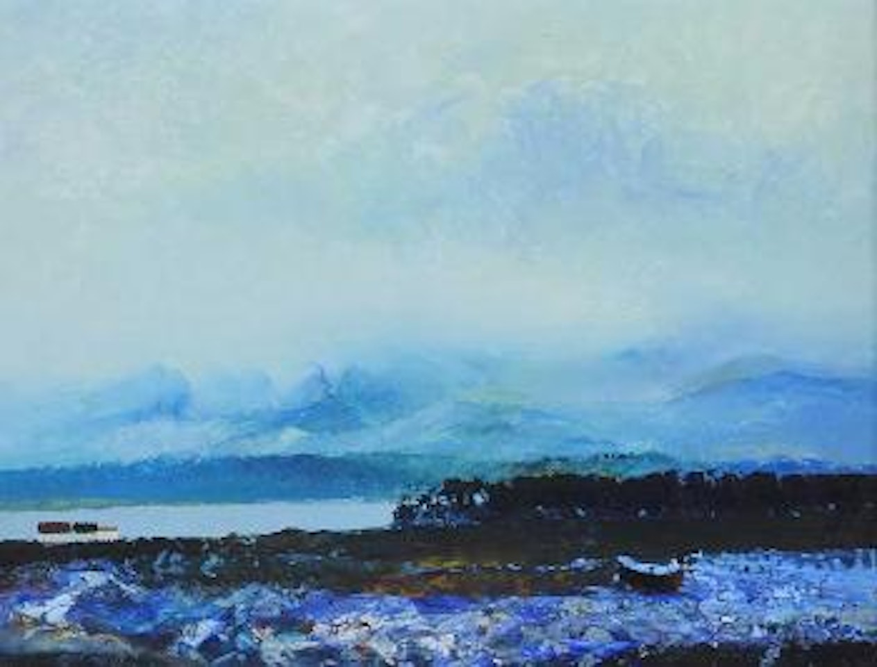 The Red Boat, Connemara by Daniel O'Neill