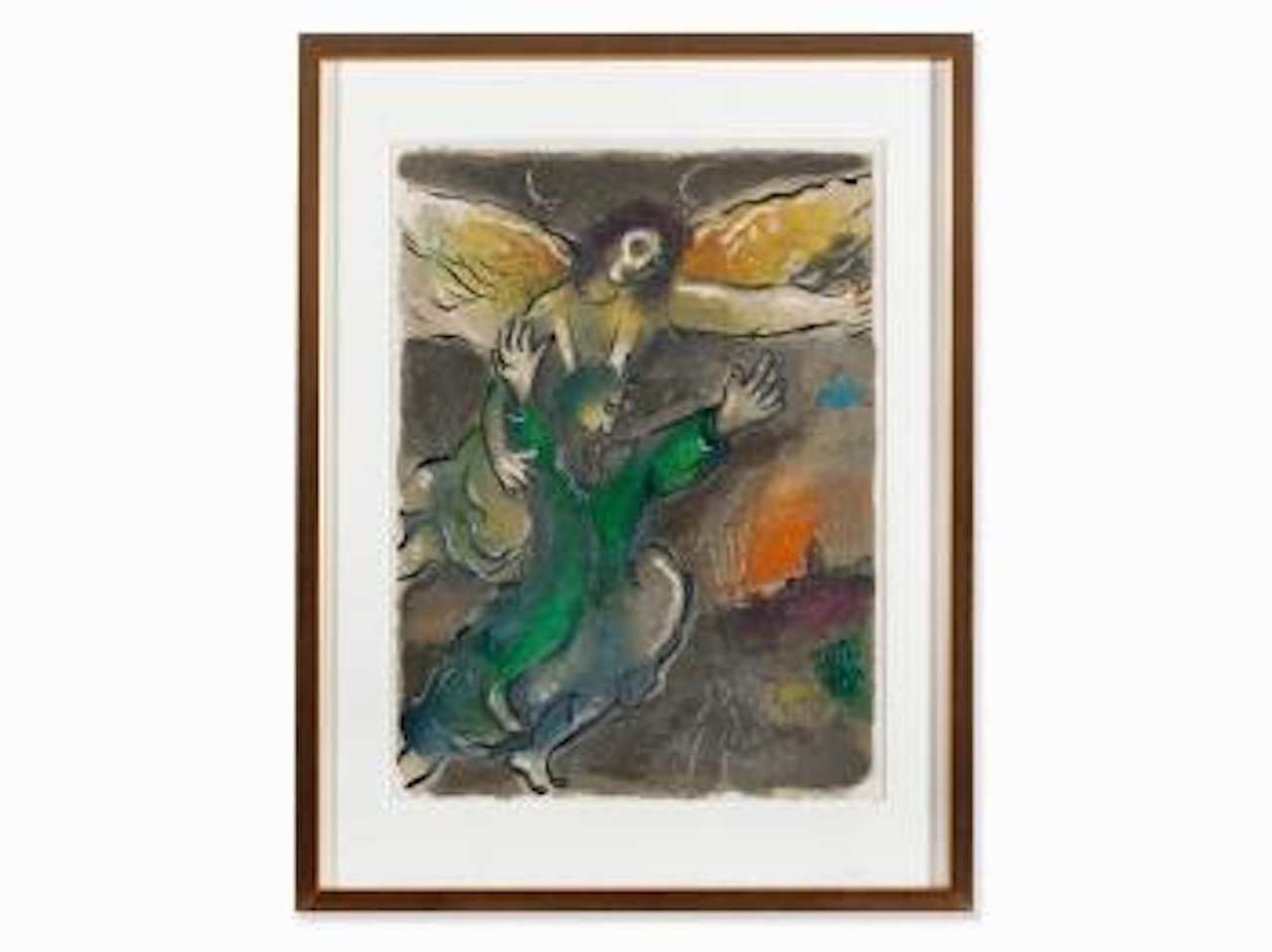 Moses Consecrates the Accomplished Work by Marc Chagall