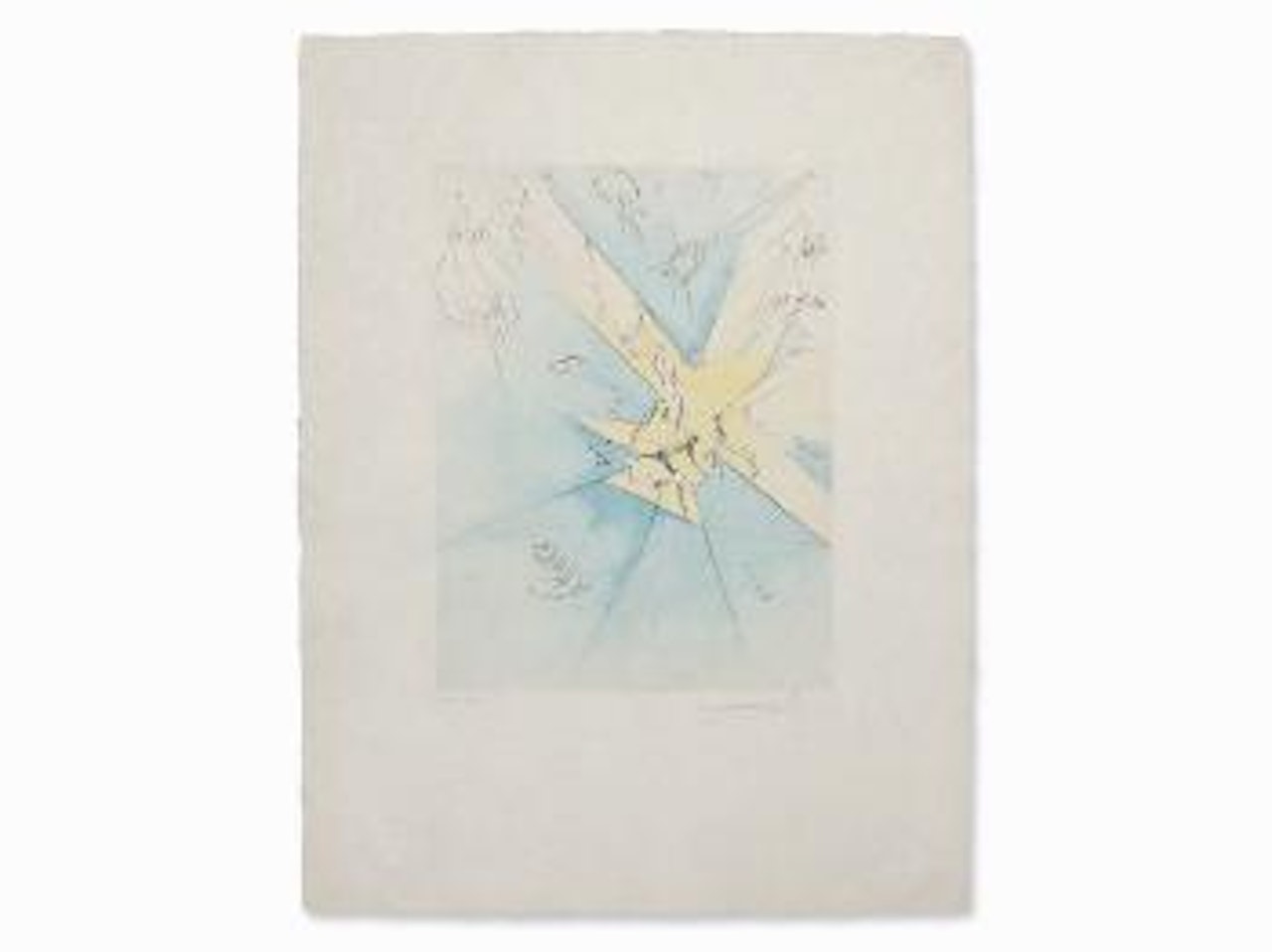 Ein erschütternder Auftritt by Salvador Dali