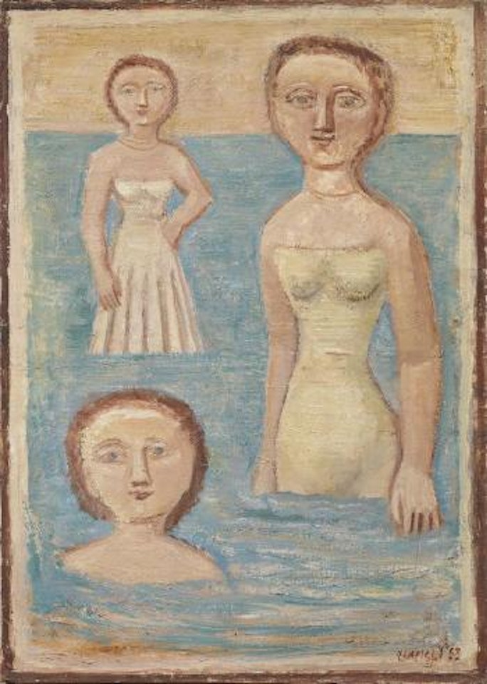 Bagnanti by Massimo Campigli