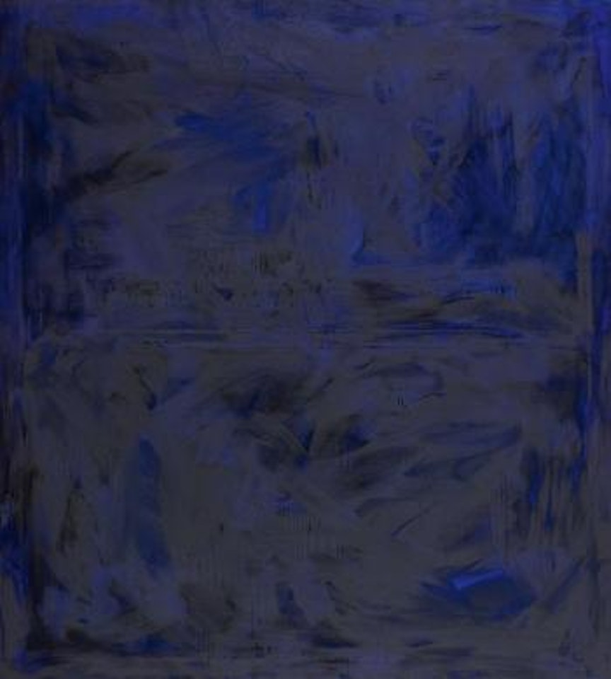 Untitled (blue picture) by Günther Förg