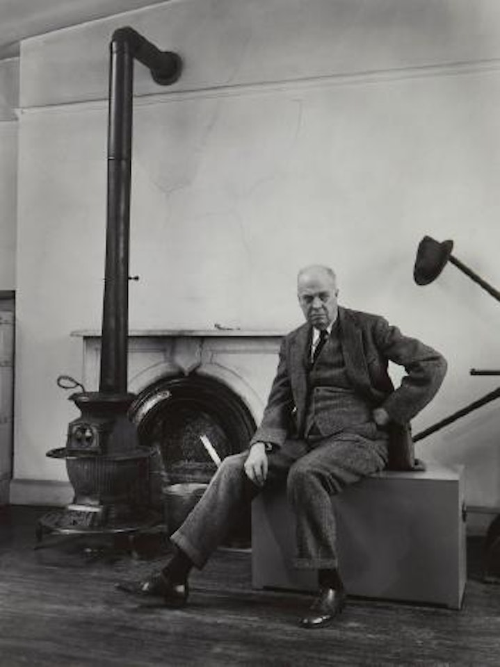Edward Hopper, In his Studio by Berenice Abbott