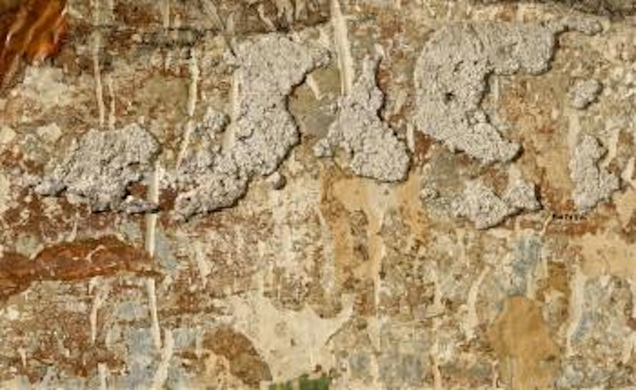 Muro romano 5 by Mimmo Rotella