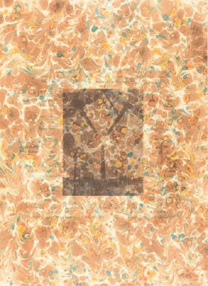 Obelisk (Hieroglyphen) by Sigmar Polke