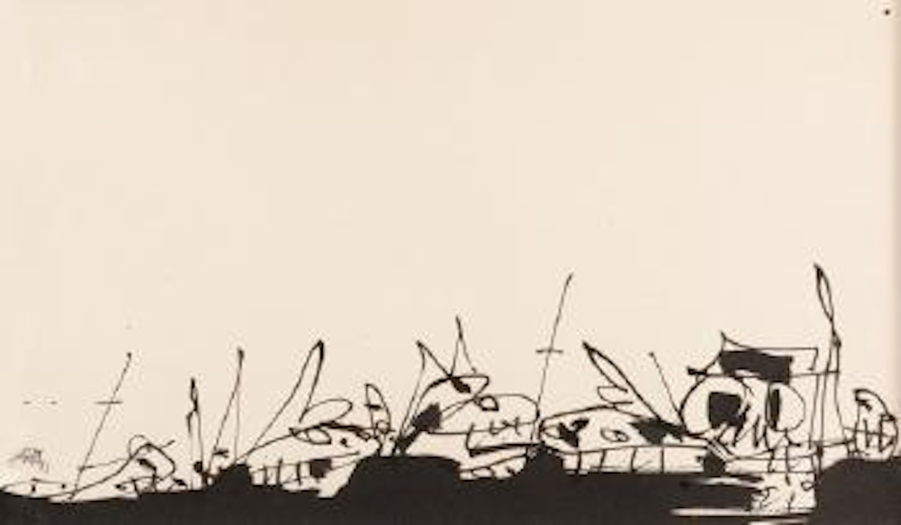 Ohne Titel by Antonio Saura