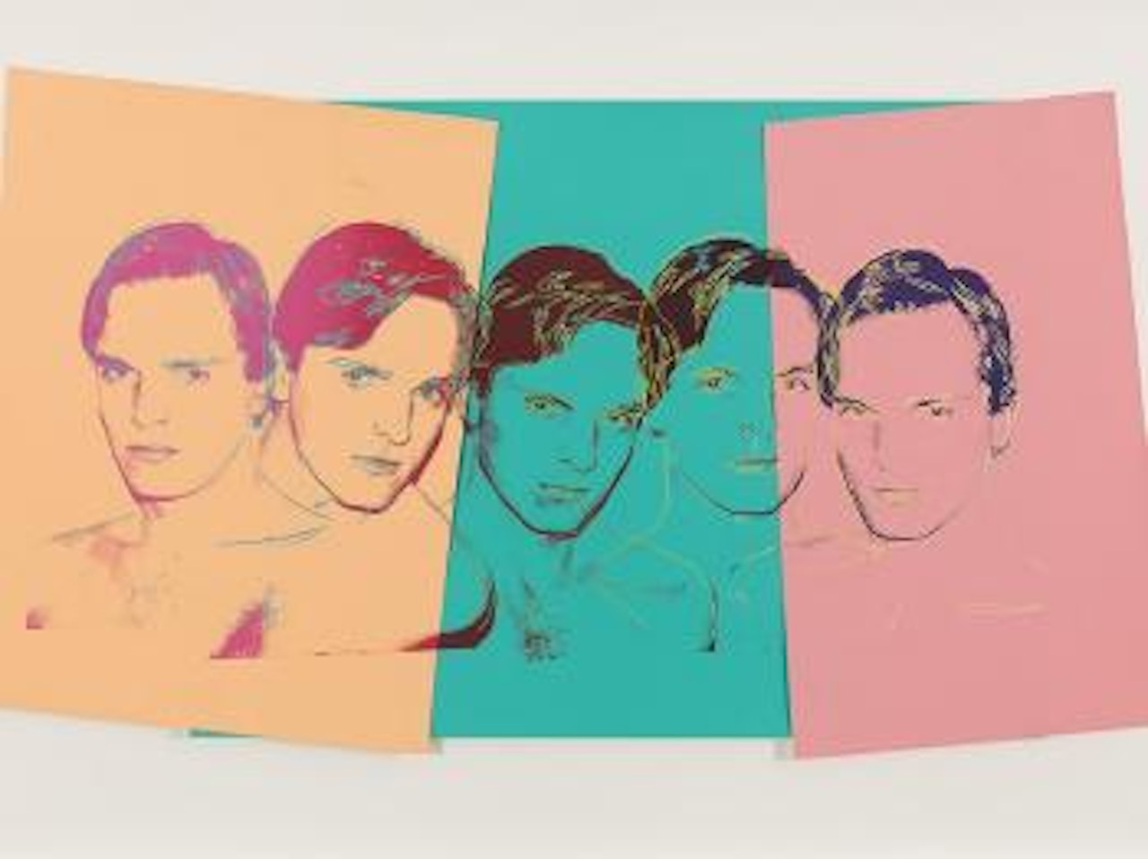 Miguel Bosé by Andy Warhol