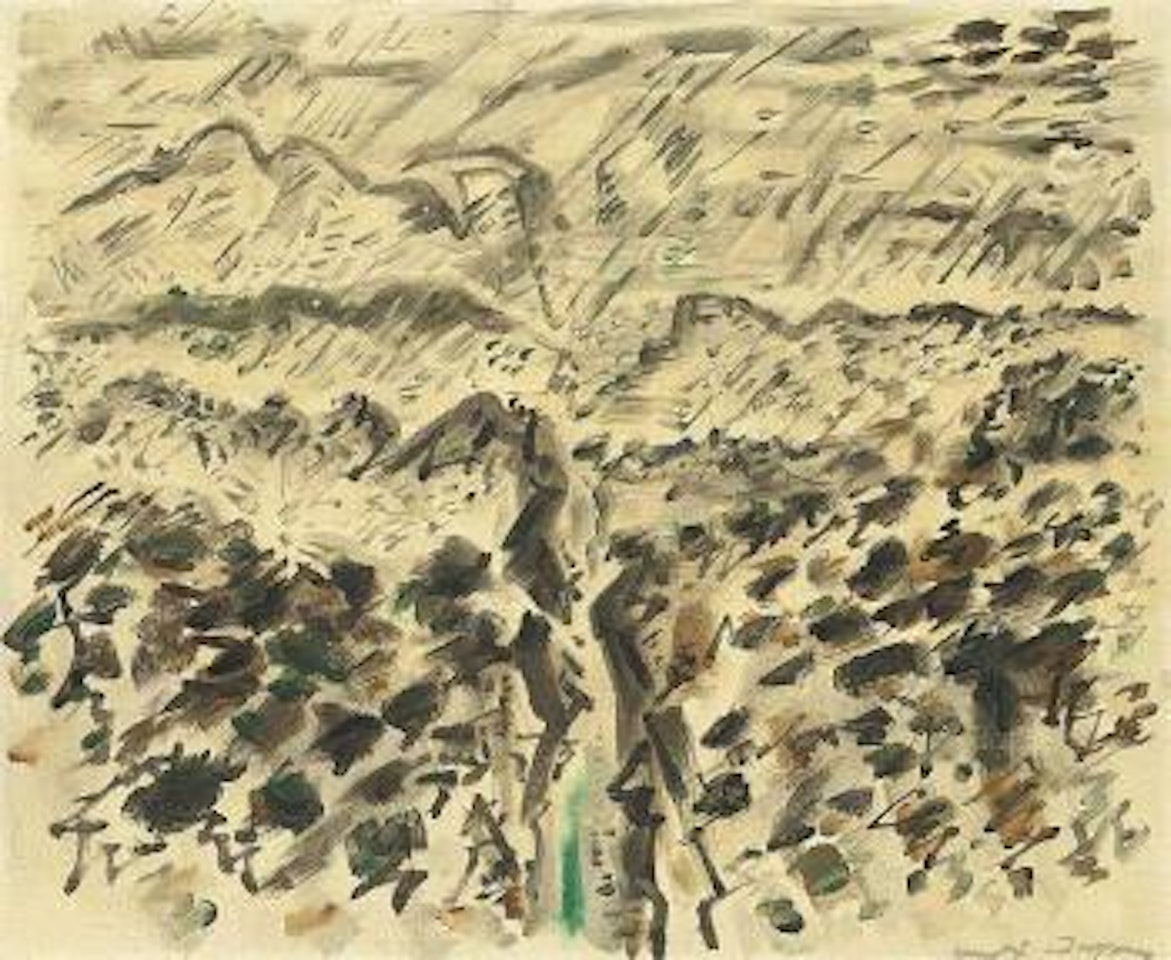 Pluie sur le Verdon by André Masson
