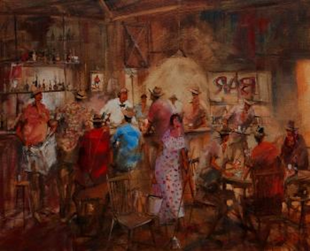 In Riley's Bar by Hugh Sawrey