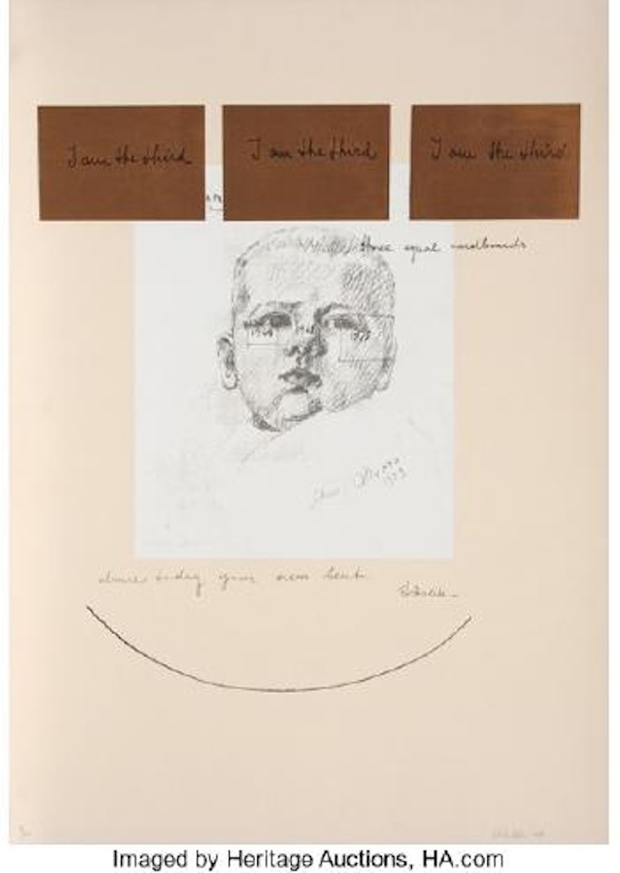 I Am The Third Series #3 by Michelangelo Pistoletto