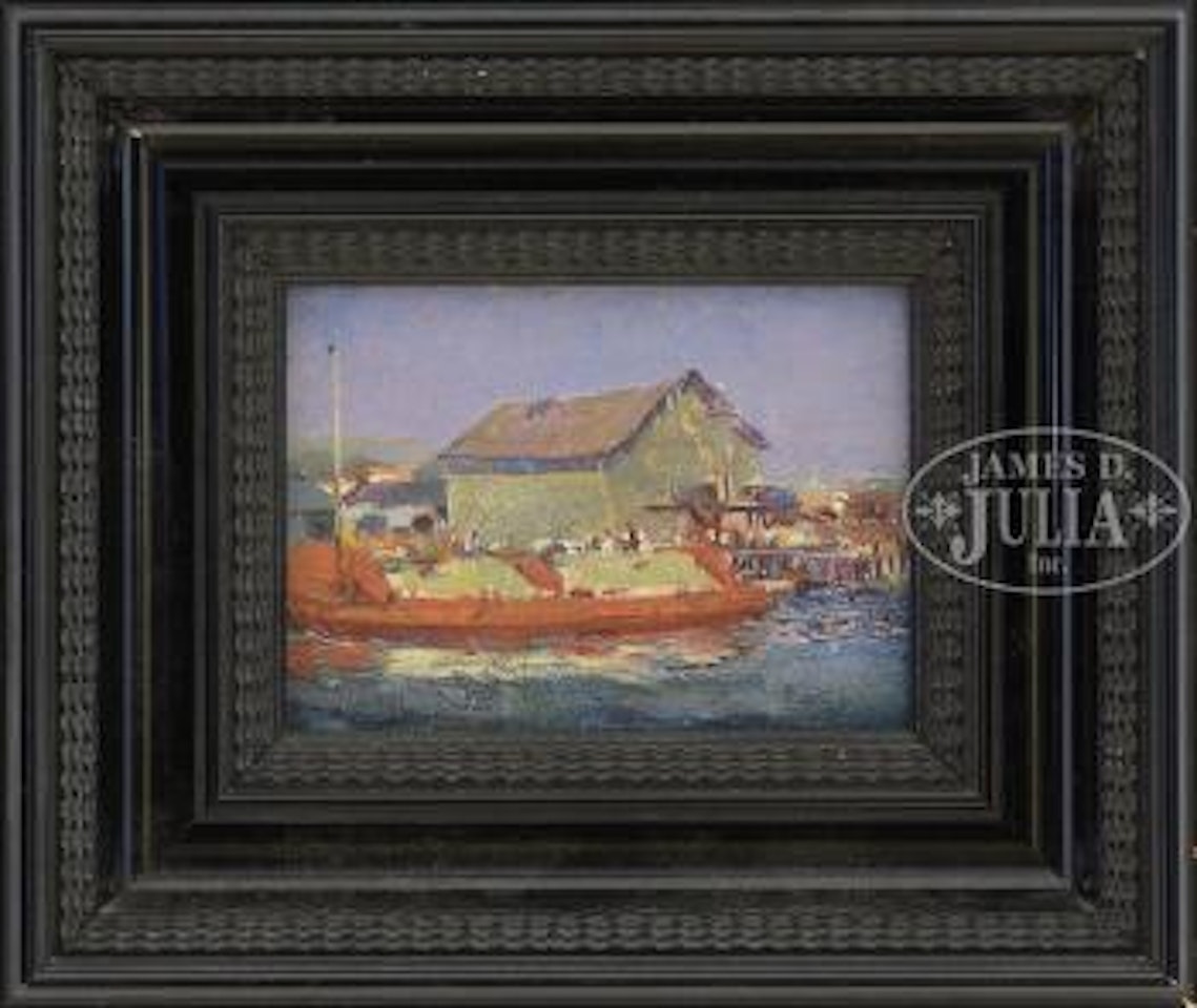 Dock scene by Hayley Lever