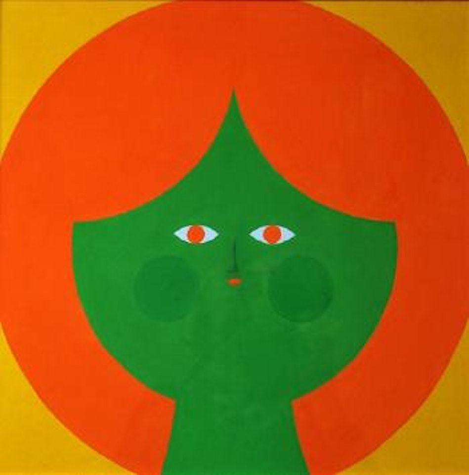 Volto in verde by Antonio Bueno