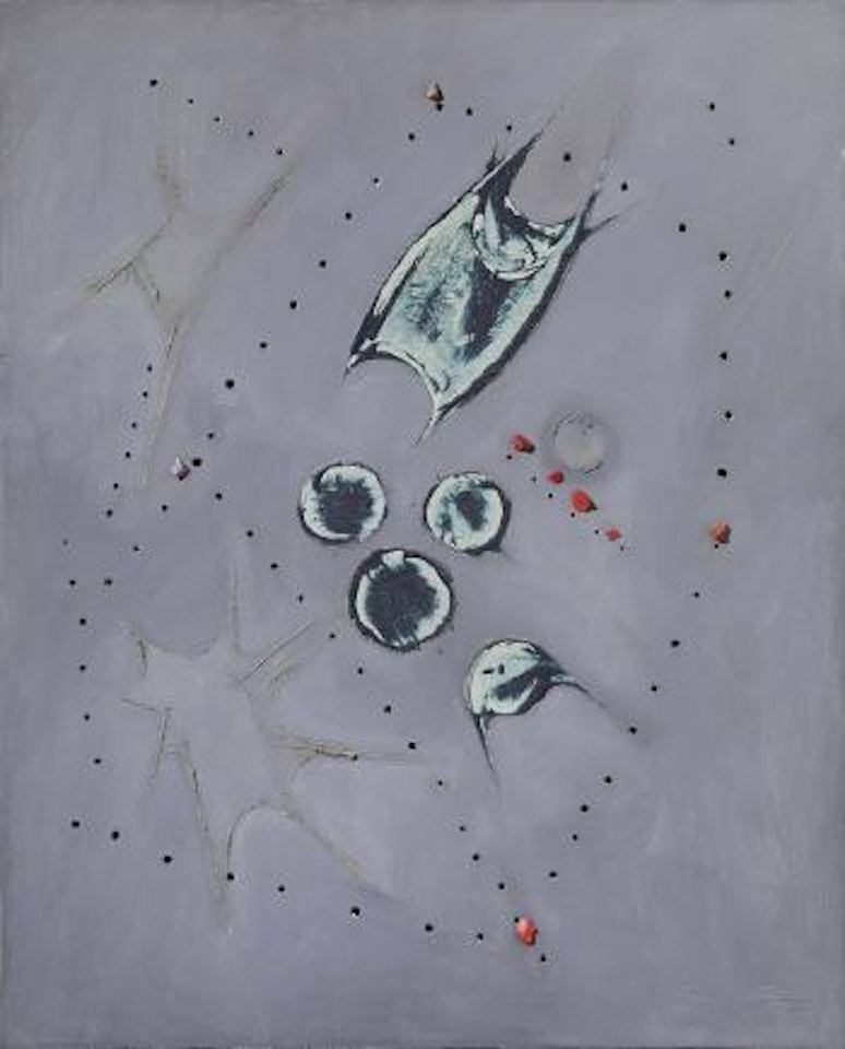 Concetto spaziale by Lucio Fontana