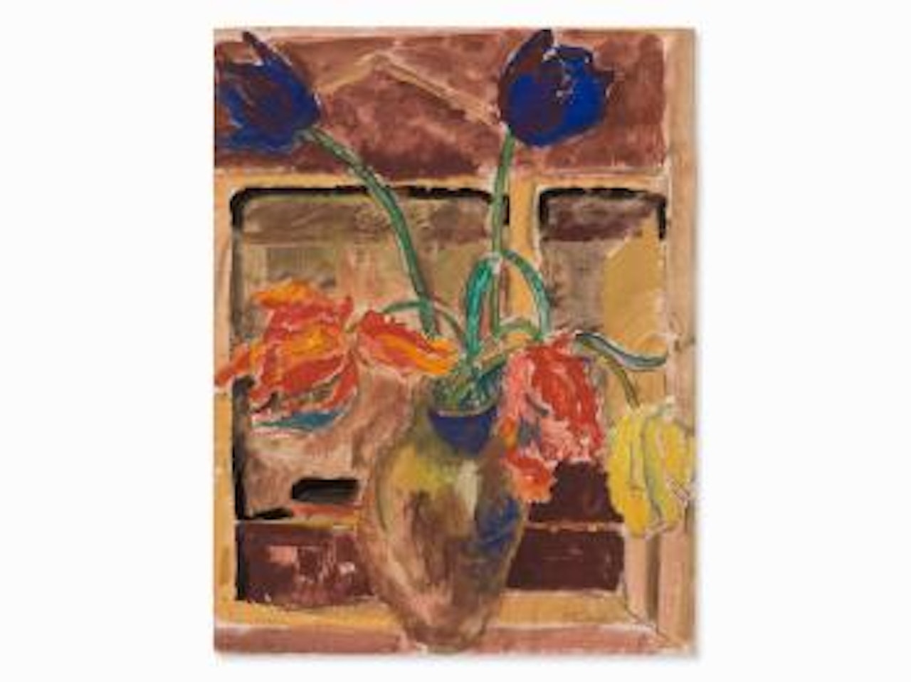 Papageientulpen by Erich Heckel