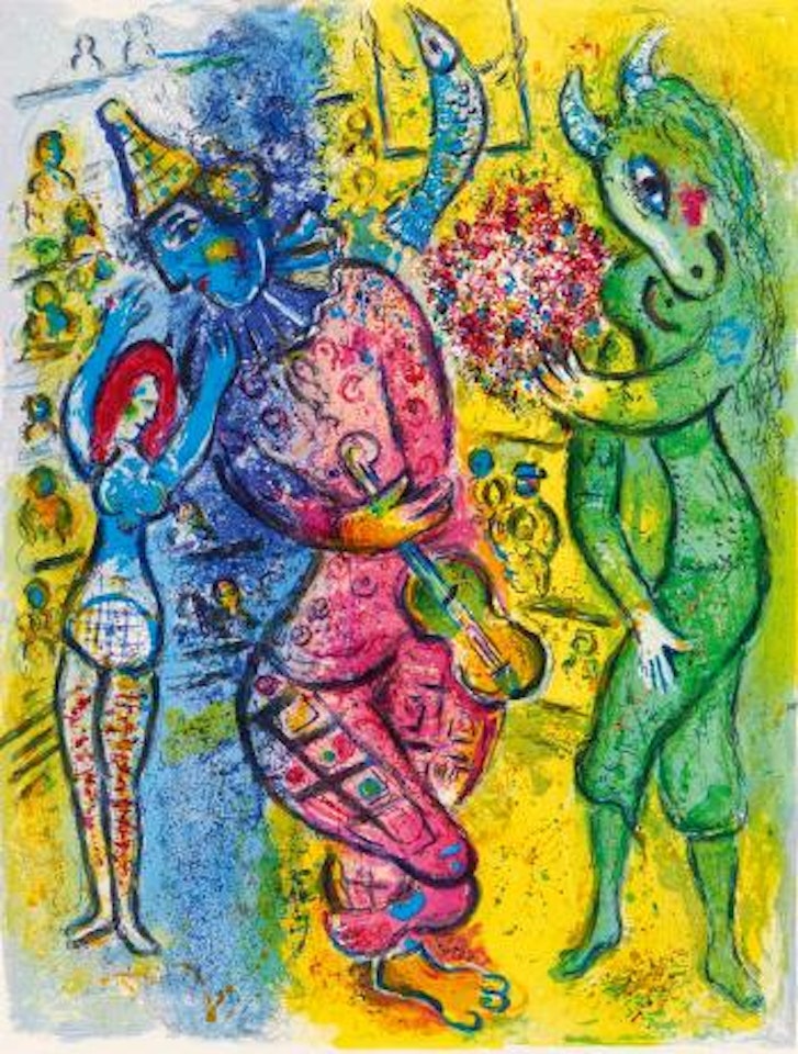 Aus: Le Cirque by Marc Chagall