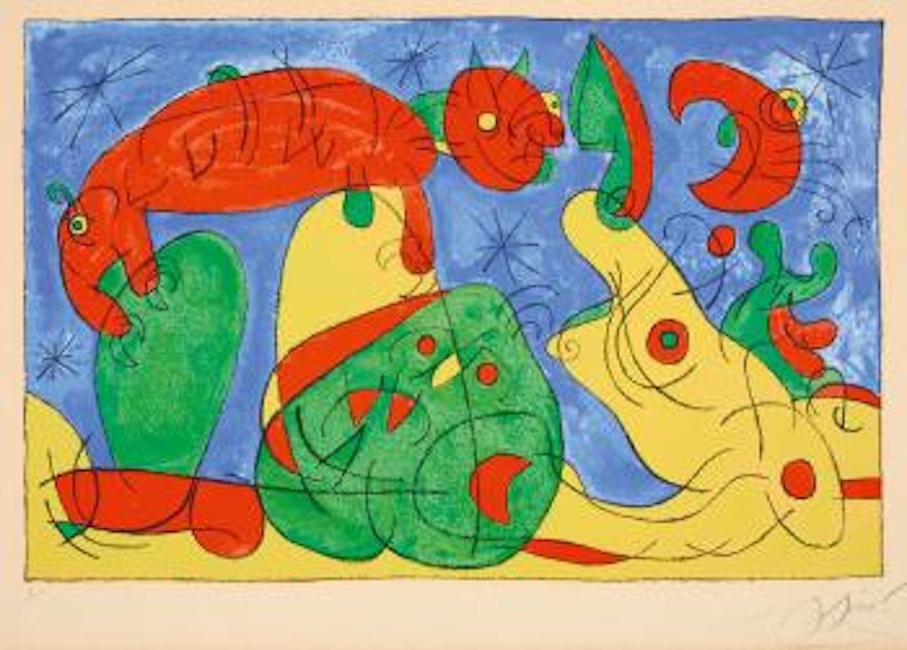 Ohne Titel by Joan Miró