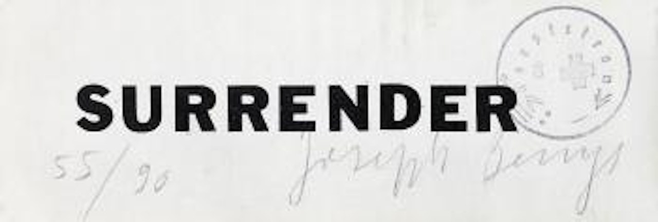 Surrender I by Joseph Beuys