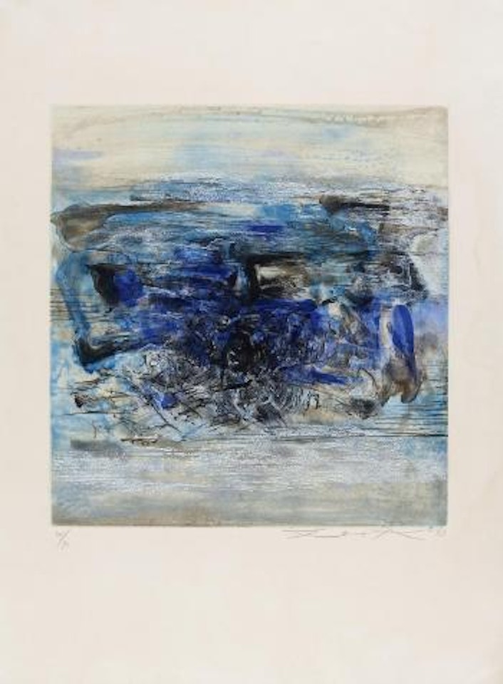 Ohne Titel by Zao Wou-Ki