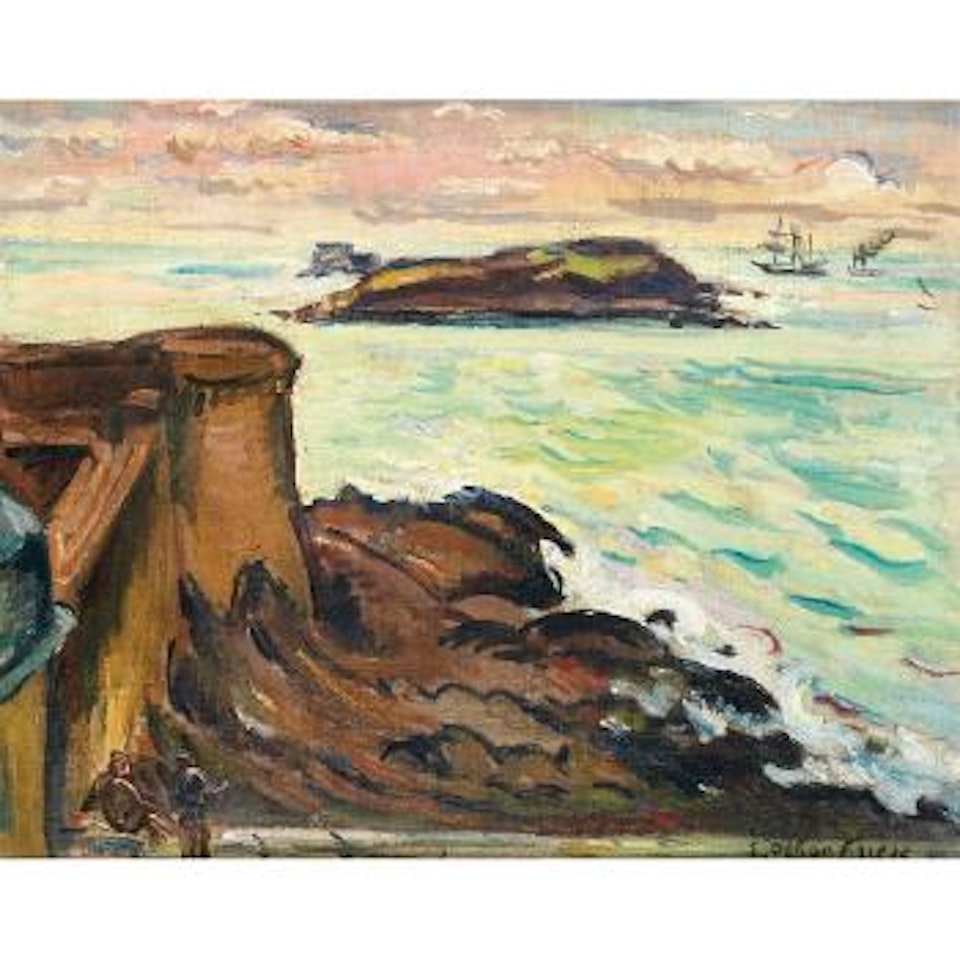 Les Remparts de Saint-Malo by Othon Friesz