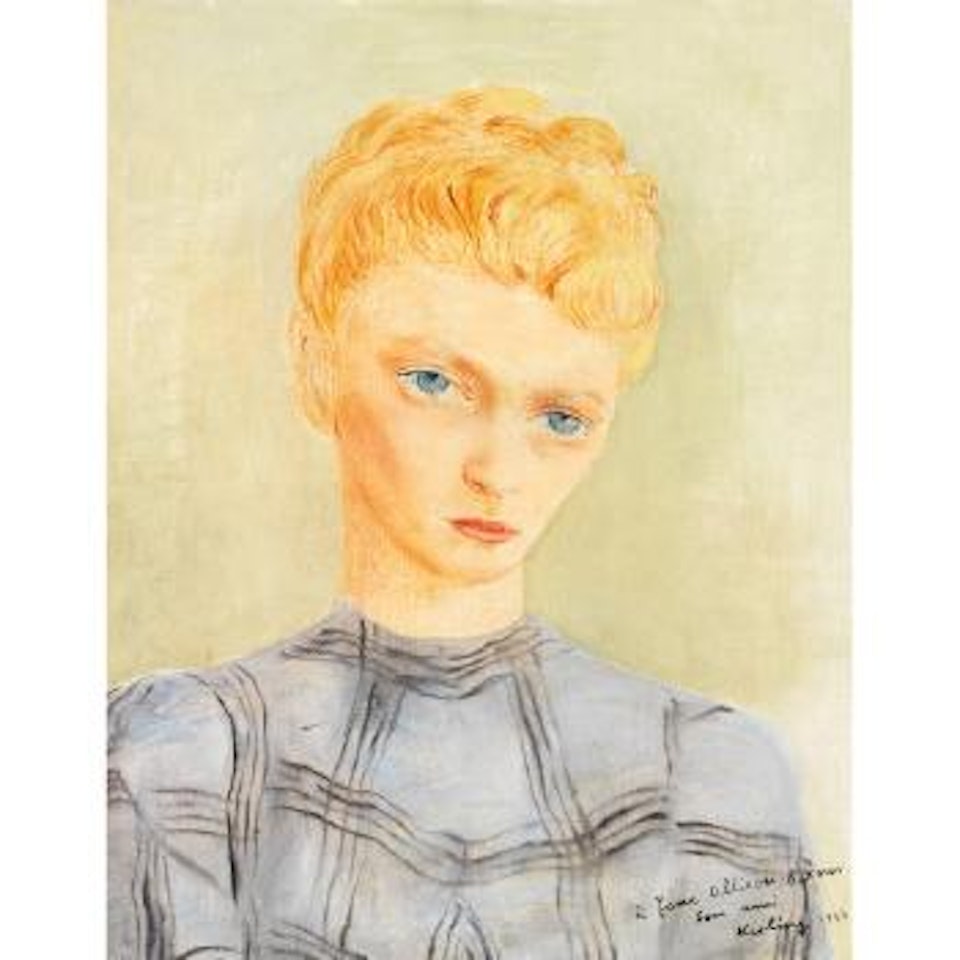 Portrait de Jone Allison-Barnes by Moïse Kisling