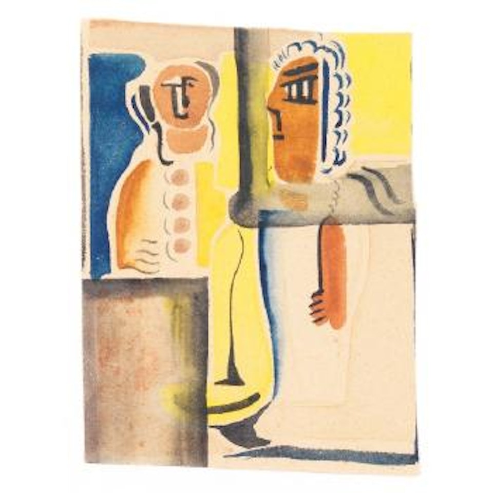 Le couple by Victor Brauner