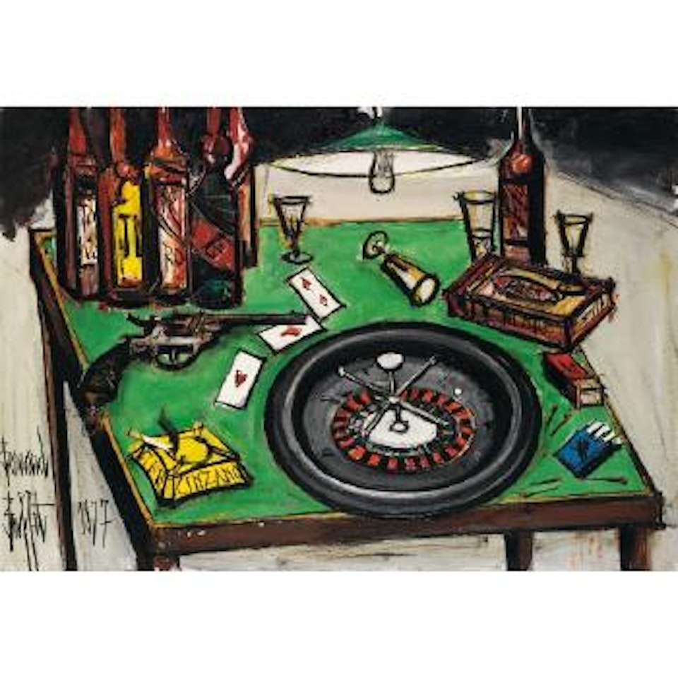 Table à jeu by Bernard Buffet