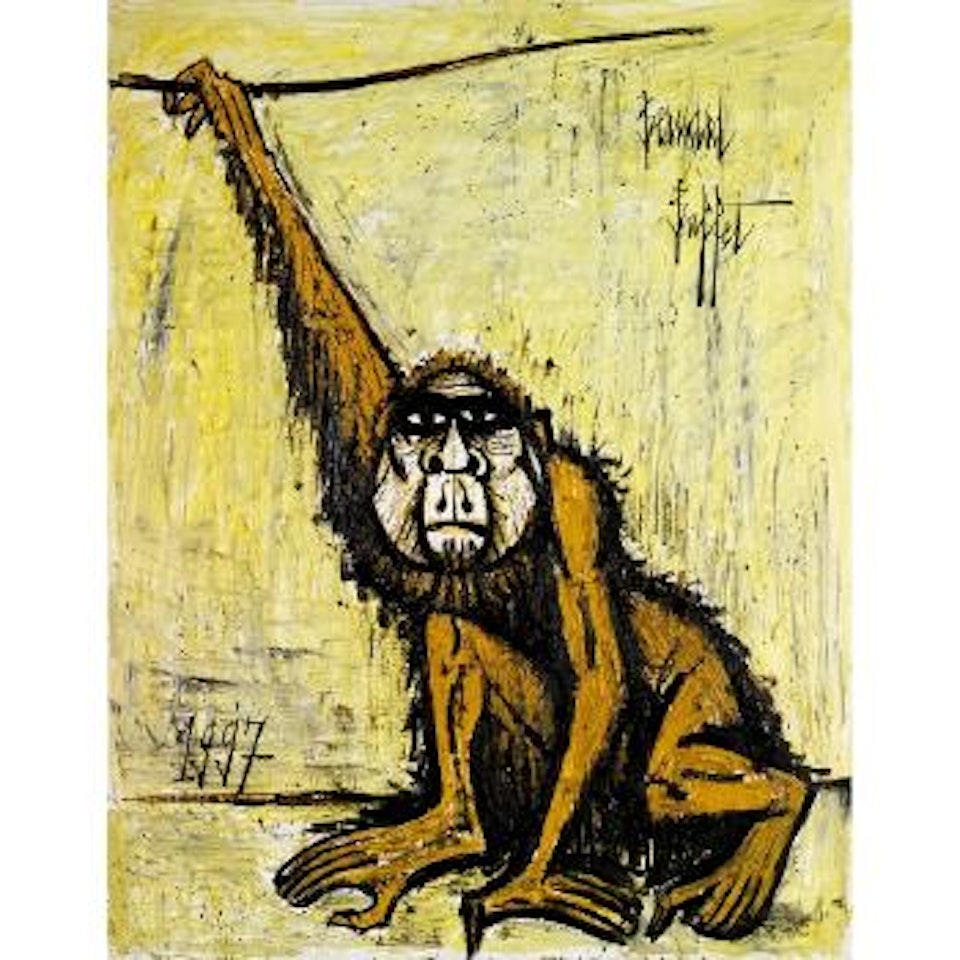 Le singe by Bernard Buffet