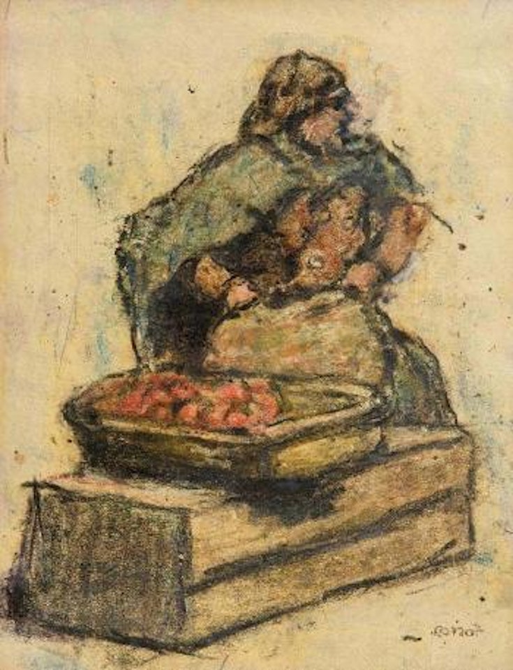 The fruit seller by William Conor