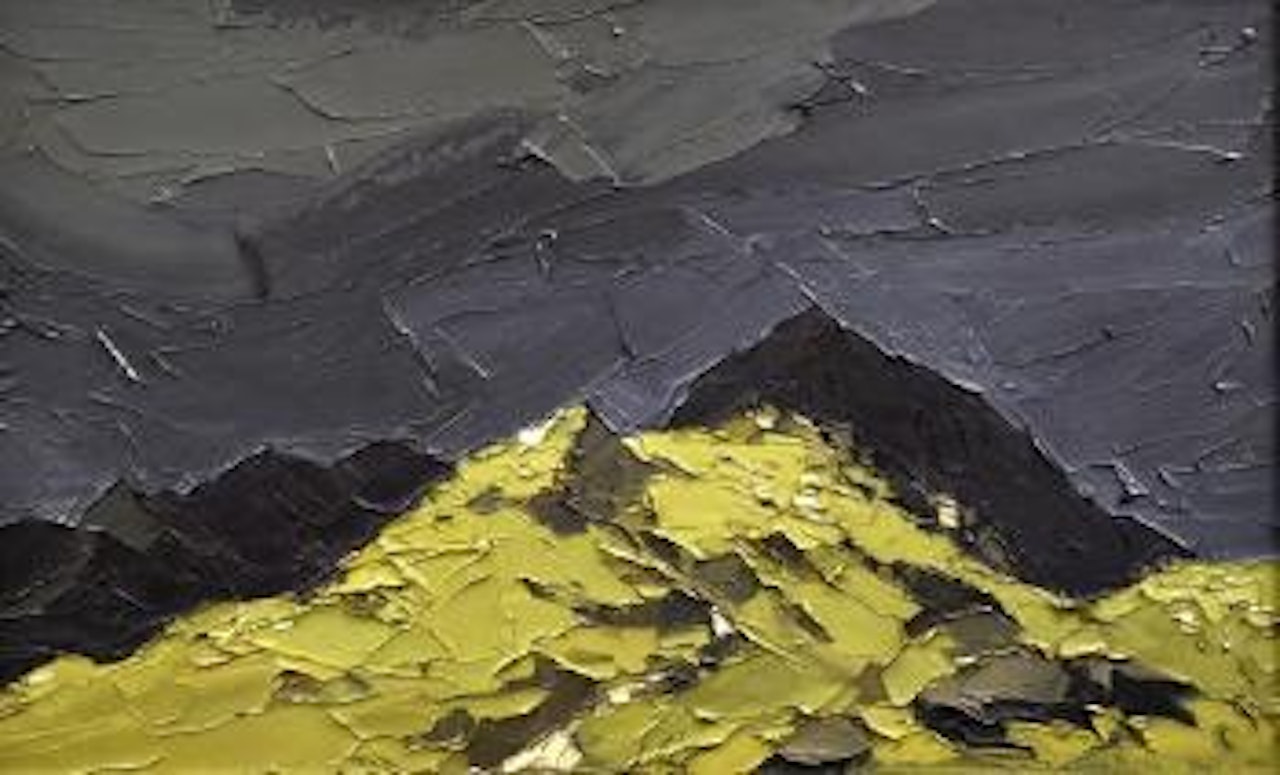 Storm Approaching Crib Goch, 1978 by Kyffin Williams