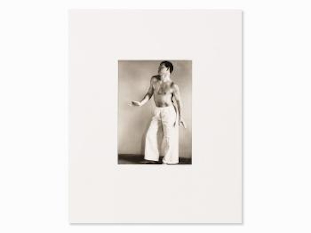 Raoul Hausmann as Dancer by August Sander