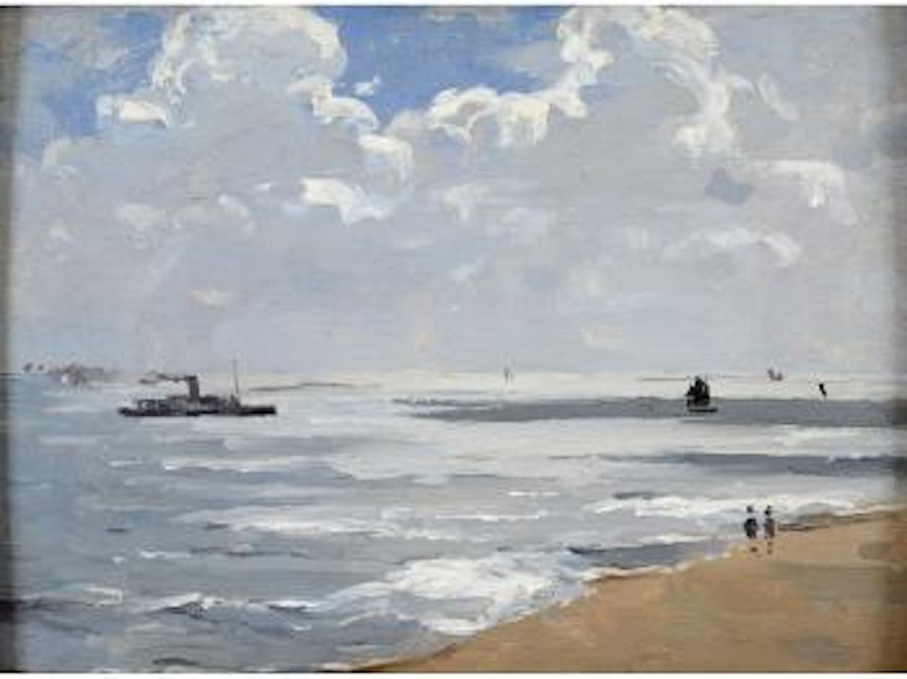 A sunny day at Hopton by Campbell Mellon