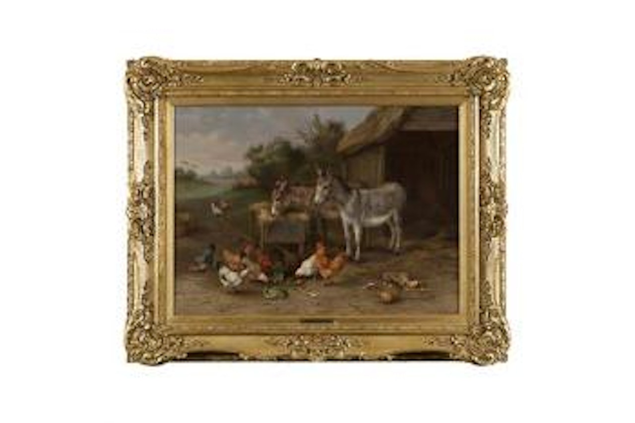 Farmyard friends by Edgar Hunt