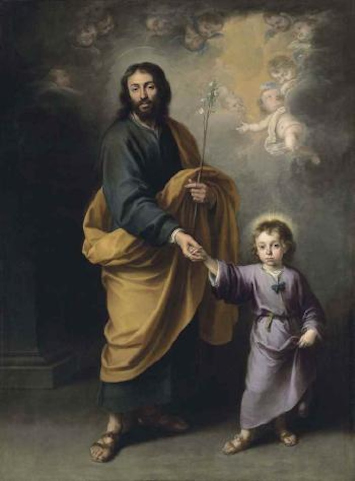 Saint Joseph and the Christ Child by Bartolomé Esteban Murillo