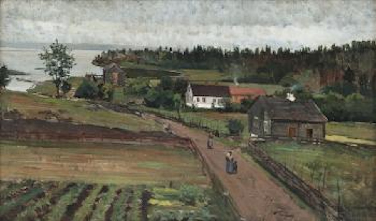 Fra Asker by Gerhard Arij Ludwig Morgenstjerne Munthe