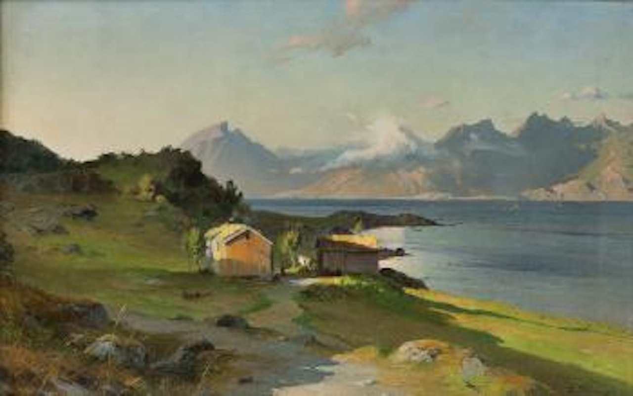 Fjordlandskap, Nord-Norge by Even Ulving