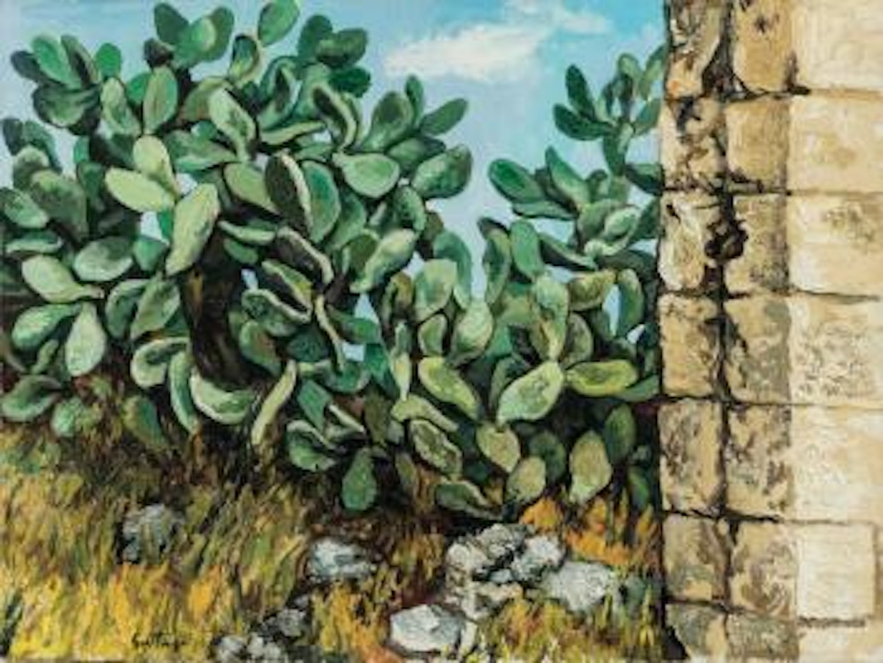 Cactus by Renato Guttuso