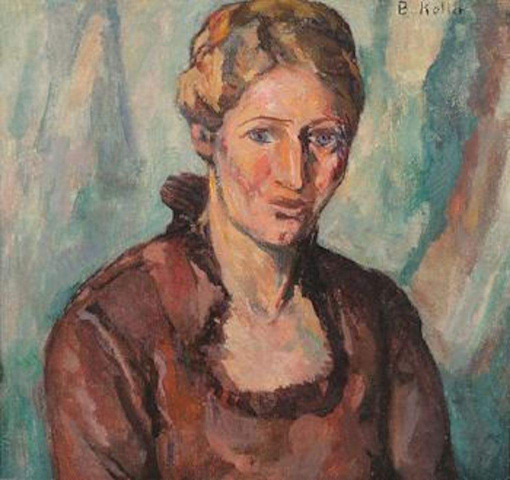 Damenporträt by Broncia Koller-Pinell