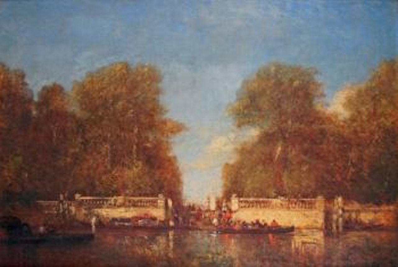 Venise, Les Jardins Français by Félix Ziem
