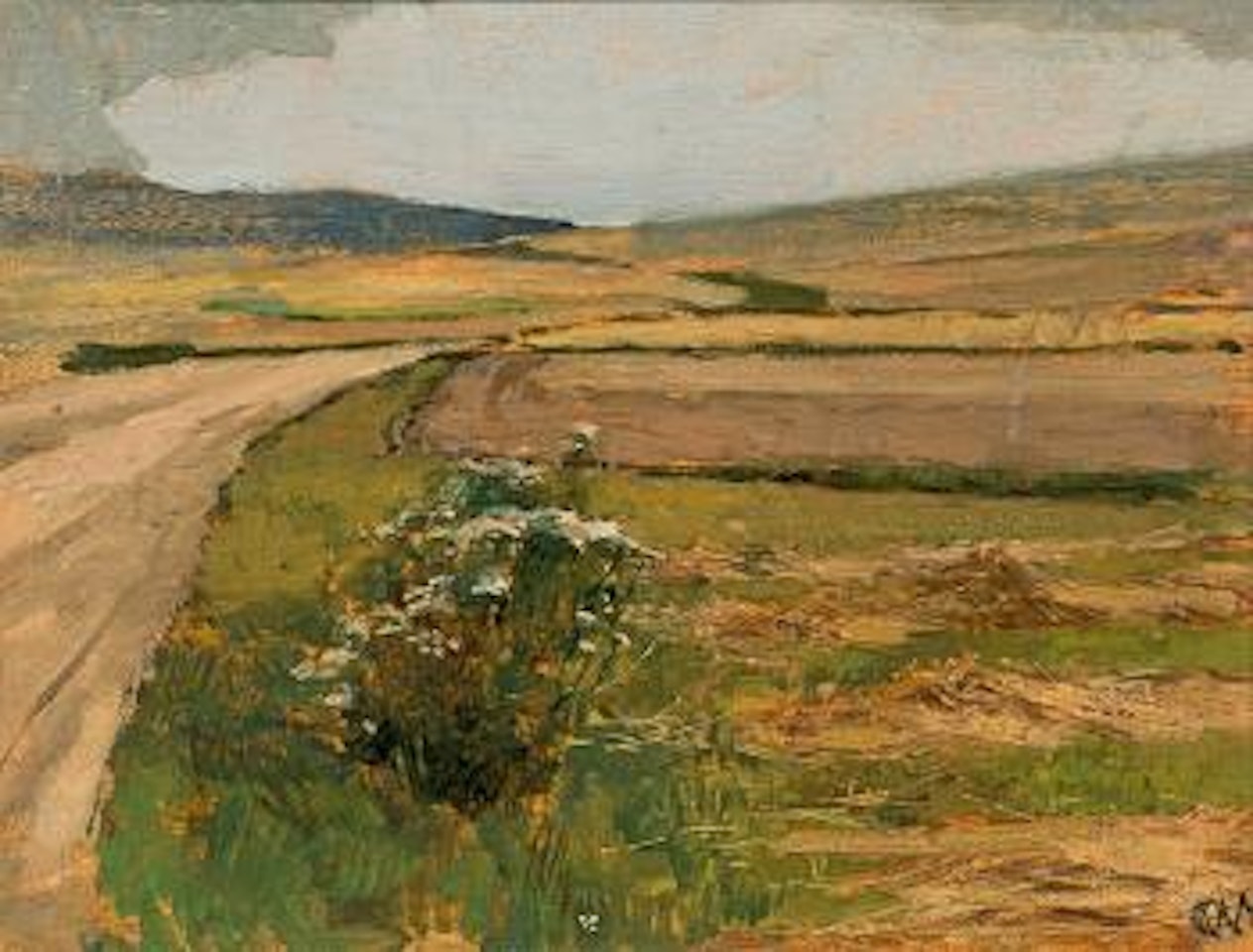 Landschaft bei Plankenberg by Carl Moll
