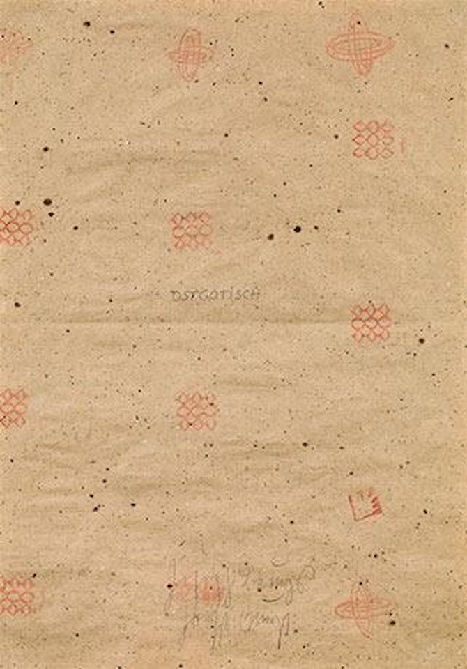 Ostgotisch by Joseph Beuys