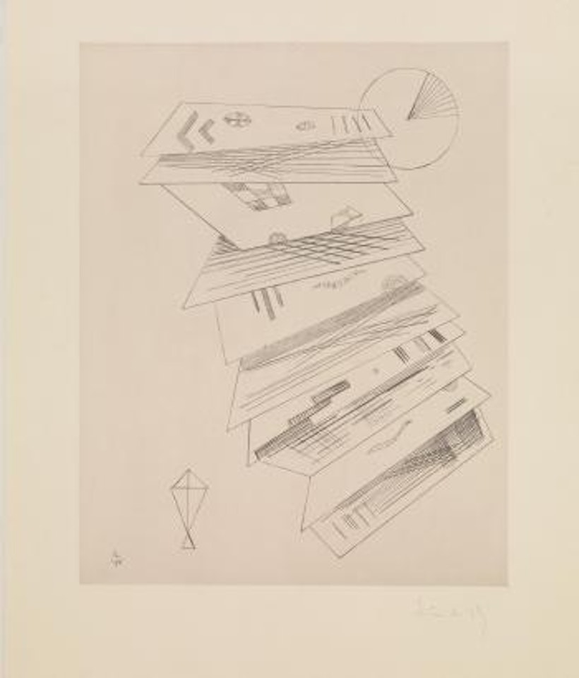 Composition 2 pour cahiers d’art by Wassily Kandinsky