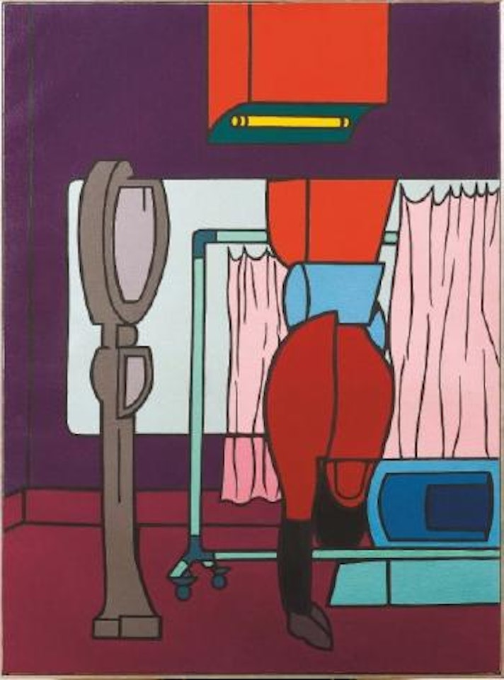Il peso by Valerio Adami