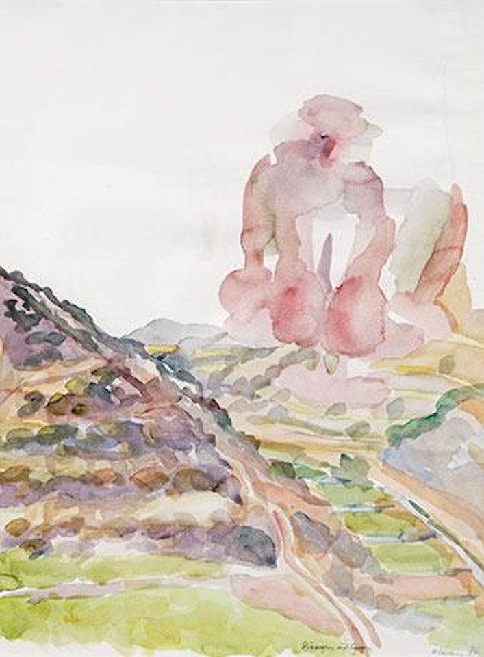 Dionysos auf Cypern by Maria Lassnig