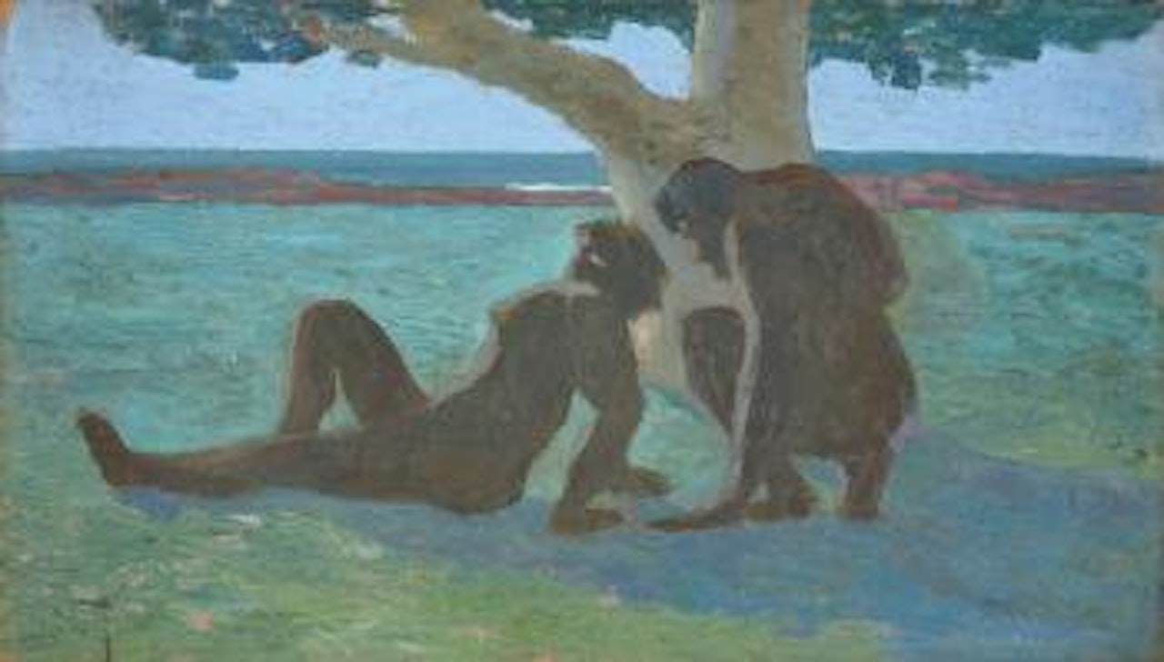 El paraiso terrenal by Pedro Figari