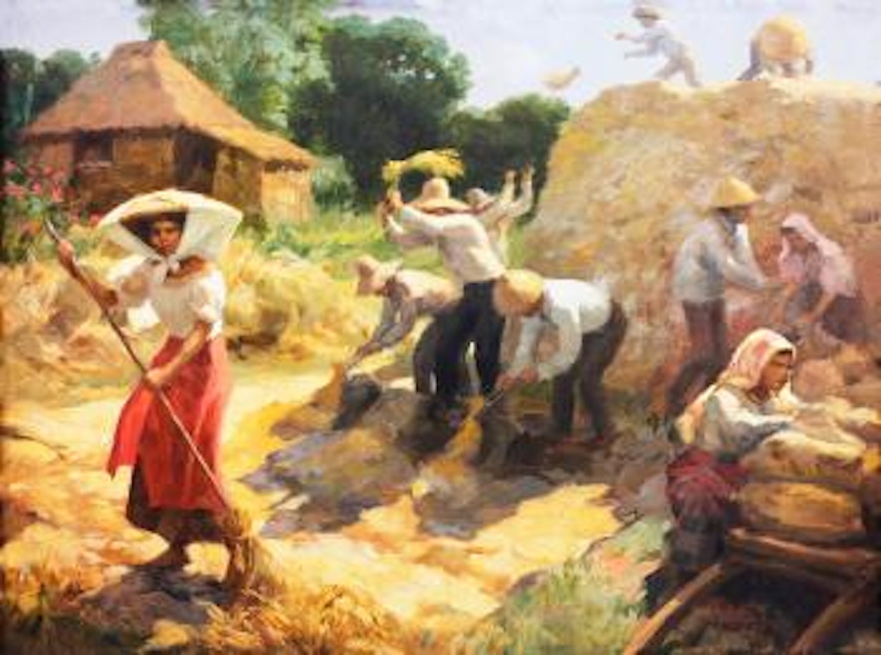 La Siega by Fernando Amorsolo