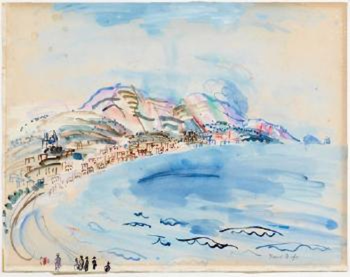 La Baie (Riviera Nice) by Raoul Dufy