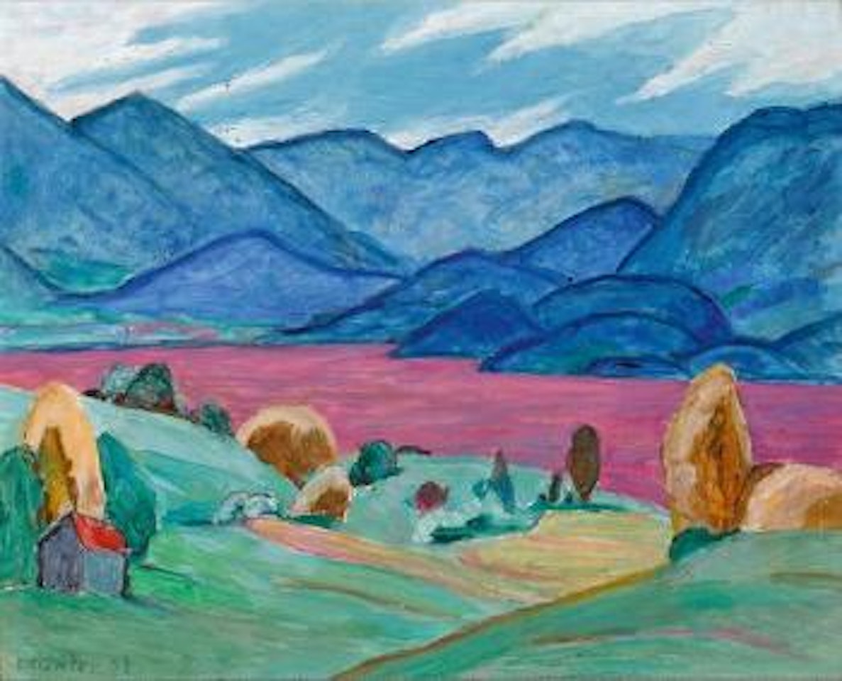 Rotes Moos by Gabriele Münter