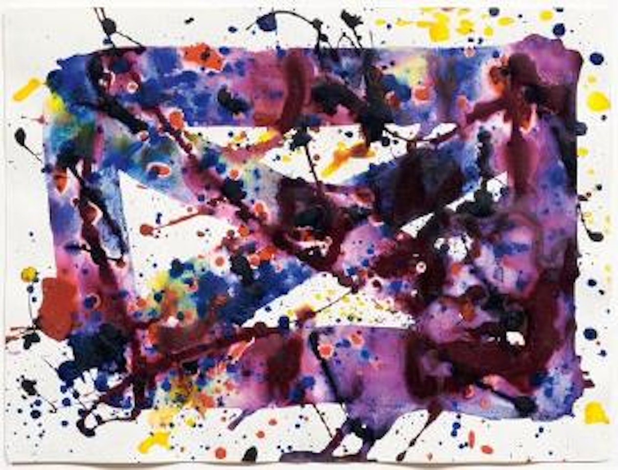 Untitled by Sam Francis